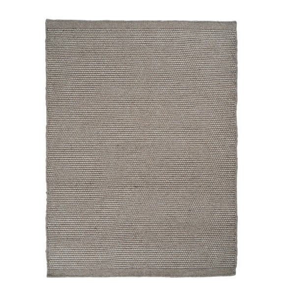 Wełniany dywan Bombay Grey, 80x200 cm