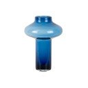 Niebieski szklany wazon (wysokość 37 cm) Asombroso  – PT LIVING