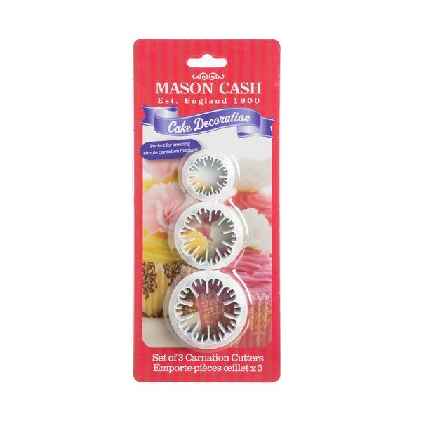 Zestaw 3 foremek w kształcie goździka Mason Cash Cutters-image-1