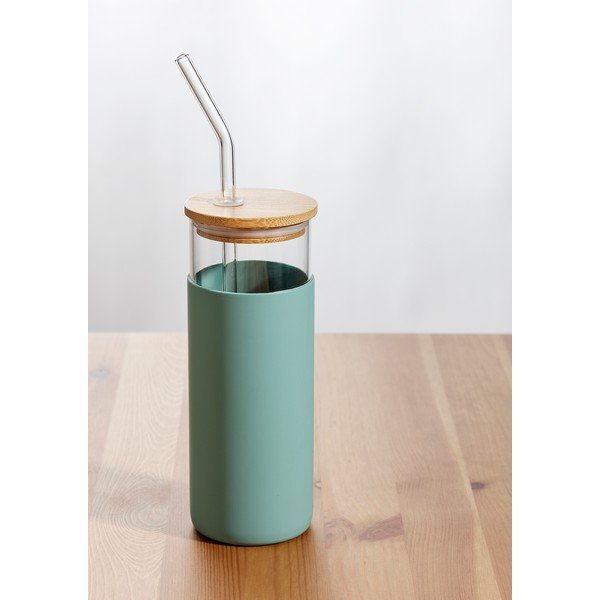 Zielony kubek podróżny 500 ml Eco – Ladelle-image-1