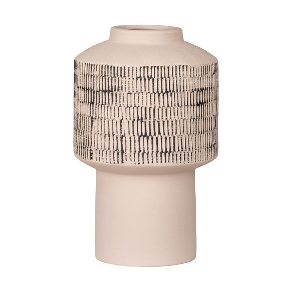 Beżowy ceramiczny wazon – House Nordic