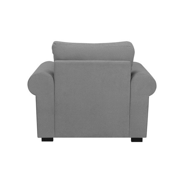 Jasnoszary fotel Windsor & Co Sofas Hermes-image-3