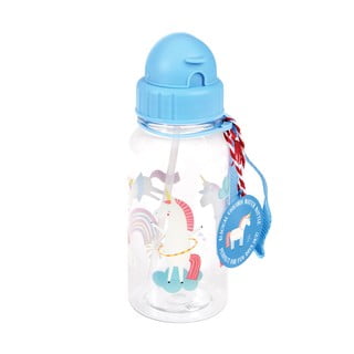 Niebieska butelka na wodę Rex London Magical Unicorn