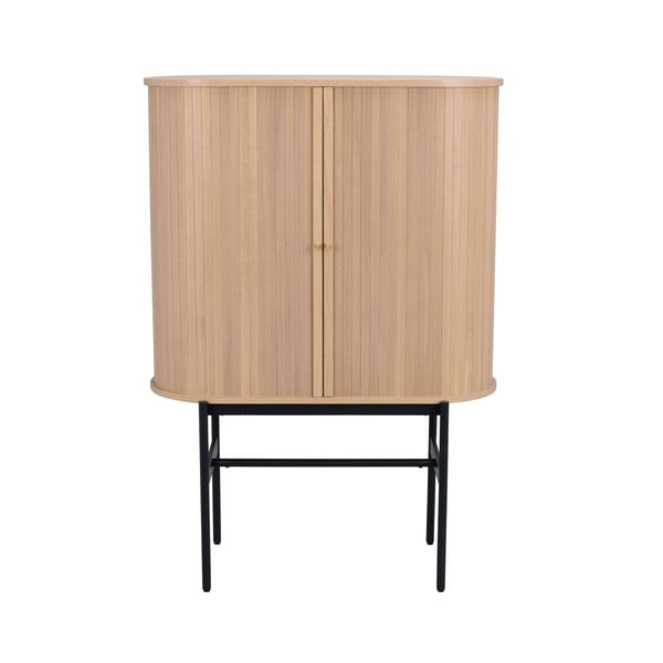 Naturalna szafka w dekorze dębu 102x146 cm Haddington – Rowico