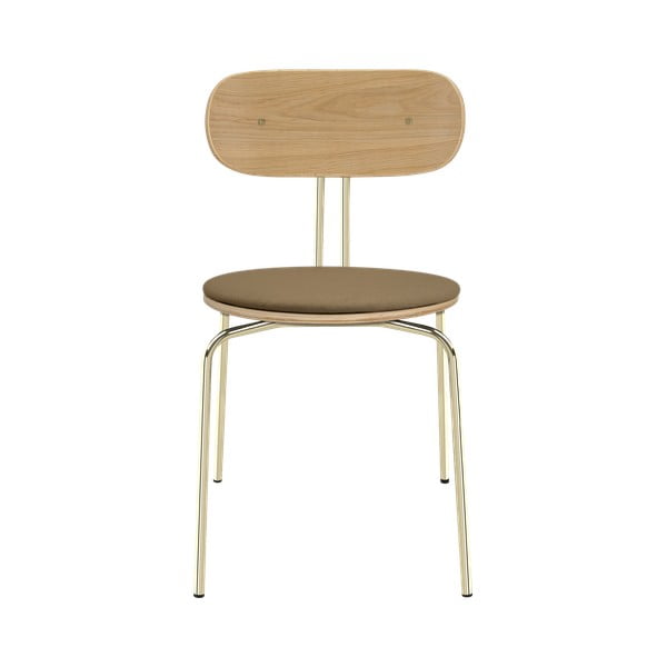 Krzesło w kolorze złoto-jasnobrązowym Curious – UMAGE-image-2