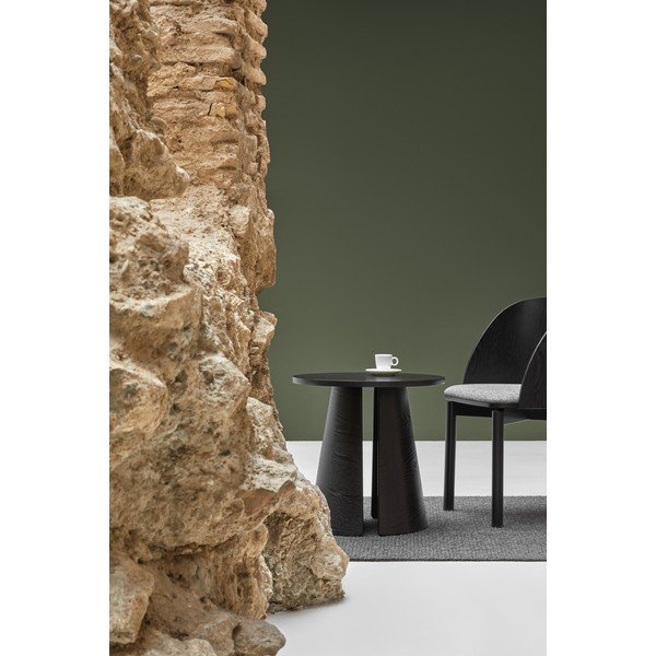 Czarny stolik Teulat Cep, ø 50 cm-image-1