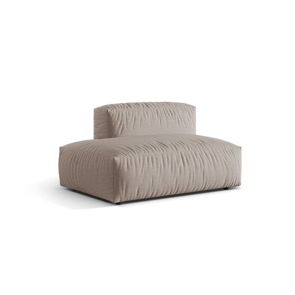 Beżowy moduł sofy (lewostronny) Martina – Micadoni Home-image-1