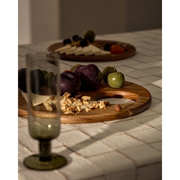 Drewniana deska do serwowania ø 36 cm Klot – Kave Home-image-2