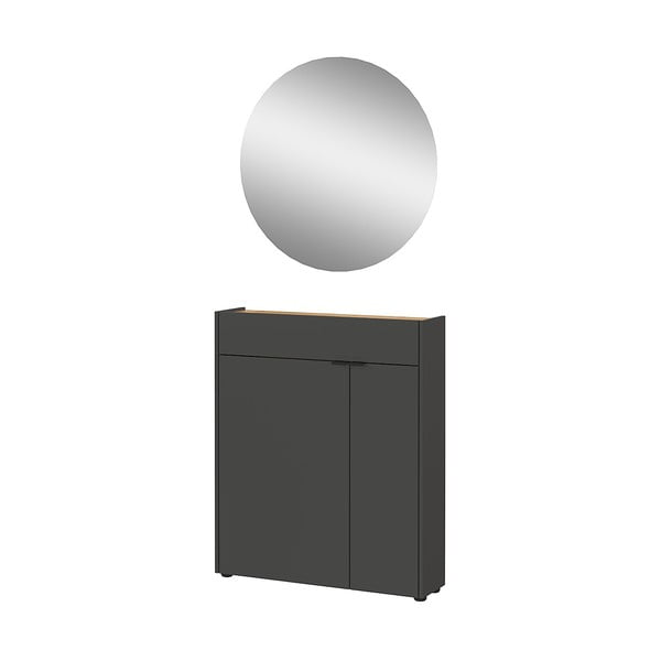 Antracytowy zestaw do przedpokoju Ameca – Germania