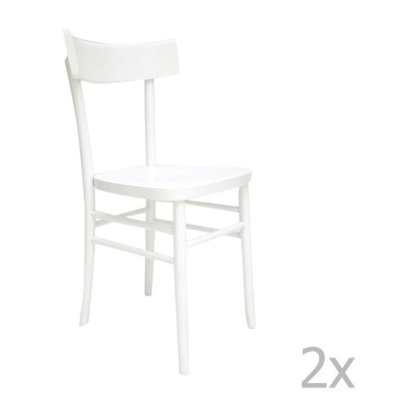 Białe krzesło Esidra Cotag