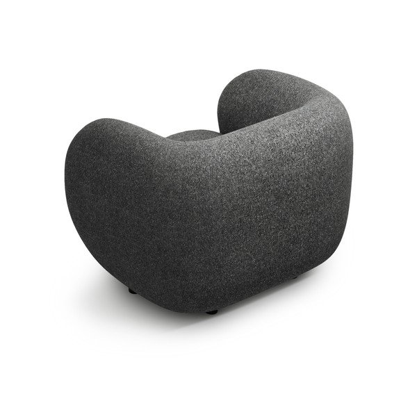 Ciemnoszary fotel Kate – Micadoni -image-2