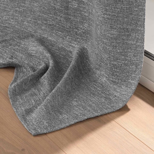 Szara zasłona zaciemniająca 140x240 cm Dusky – douceur d'intérieur-image-3