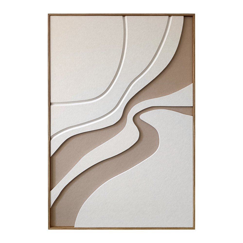 Obraz drukowany z ramą w zestawie/akustyczny 62x92 cm Static – Styler