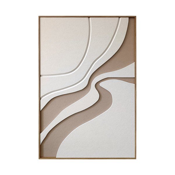 Obraz drukowany z ramą w zestawie/akustyczny 62x92 cm Static – Styler