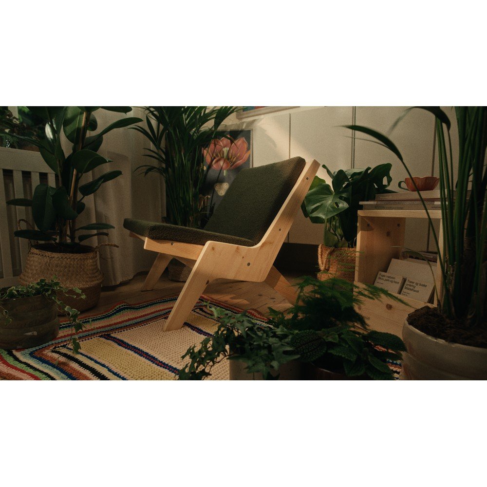 Beżowy fotel Sway – Karup Design (zdjęcie 8)