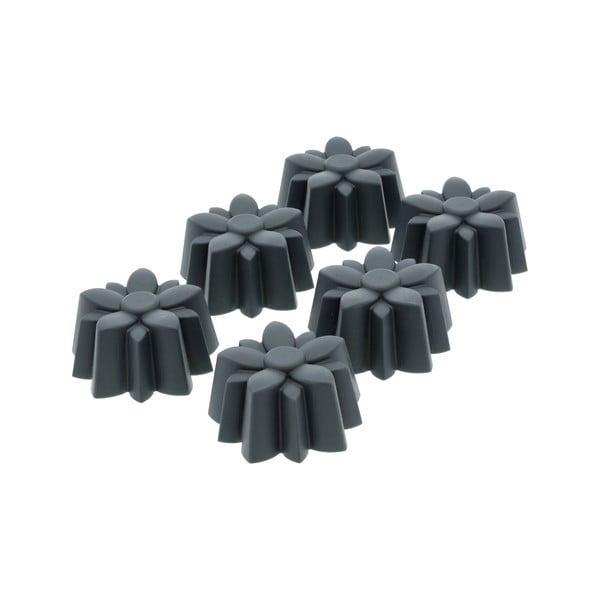 Silikonowe formy do pieczenia muffinów zestaw 6 szt. ø 7 cm Flower – Blomsterbergs