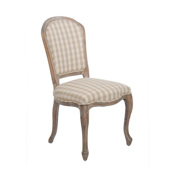 Krzesło Checquers Beige, 50x50x96 cm