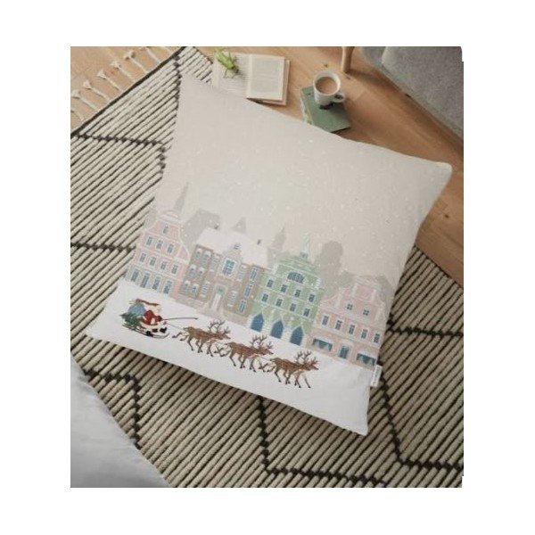 Poszewka na poduszkę ze świątecznym motywem 43x43 cm Merry Christmas – Mila Home-image-1
