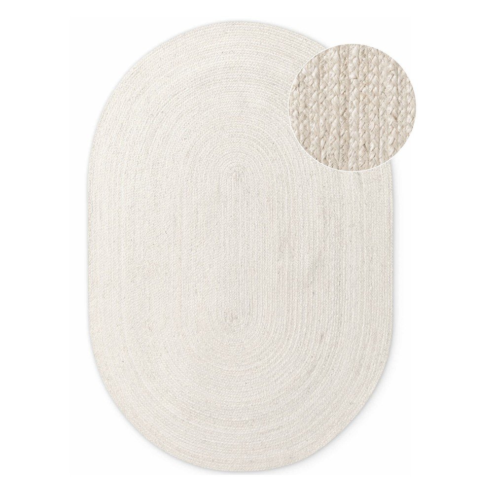 Kremowy dywan z juty dwustronny/tkany ręcznie 160x230 cm Braided – Hanse Home