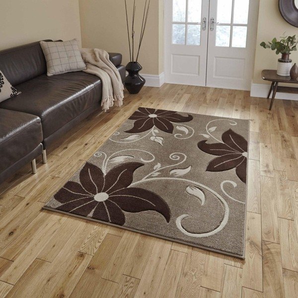 Beżowo-brązowy dywan Think Rugs Verona, 80x150 cm-image-1