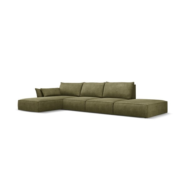 Zielony narożnik (lewostronny) Vanda – Mazzini Sofas-image-2
