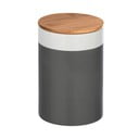 Ceramiczny pojemnik z bambusową pokrywką Wenko Malta, 1,45 l