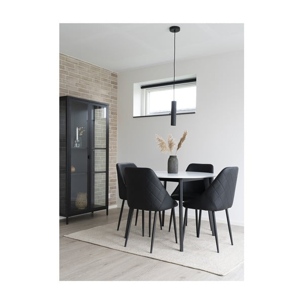 Czarna lampa wisząca ø 6 cm Paris – House Nordic-image-4