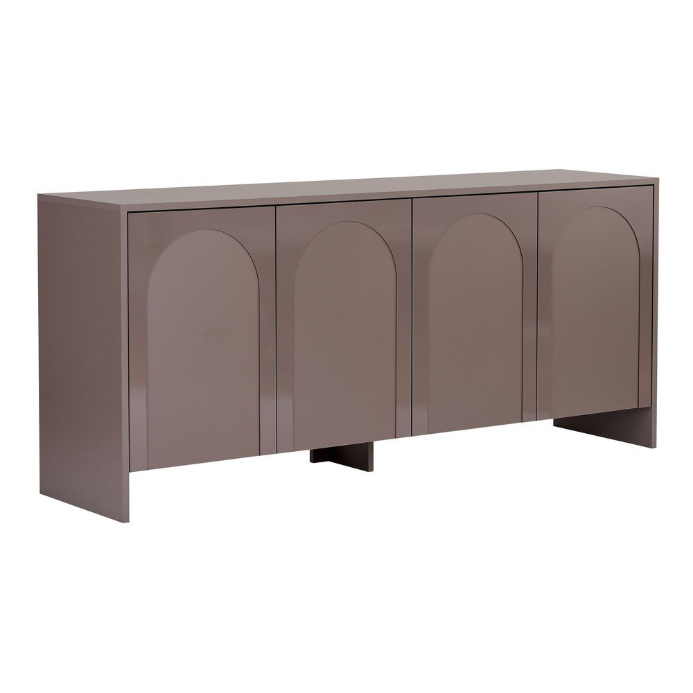 Szarobrązowa komoda 180x80x45 cm Arlen  – Kalune Design