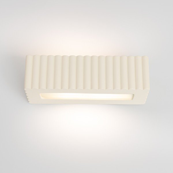 Beżowy kinkiet ceramiczny Rivena – Sollux-image-2