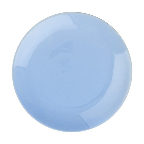 Jasnoniebieski ceramiczny talerz Butlers Sphere, ⌀ 20,5 cm