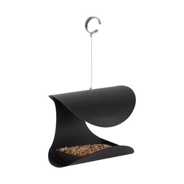 Czarny wiszący karmnik Esschert Design Sleek-image-2