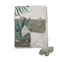 Zielony koc 130x155 cm Peacock – Bloomingville