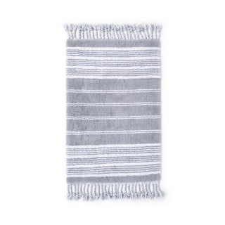 Szary bawełniany dywanik łazienkowy Foutastic Martil, 60x90 cm