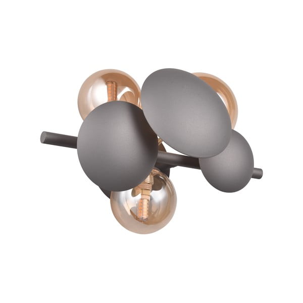 Kinkiet w szaro-złotym kolorze Bubble – Trio Select