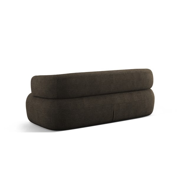 Brązowa sofa z materiału bouclé 178 cm Jenny – Micadoni Home-image-3