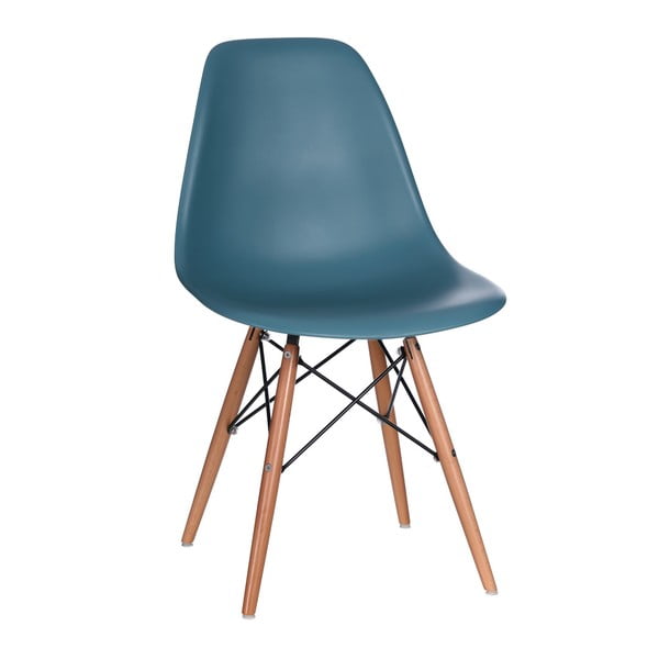 Niebieskie krzesło Ixia Adeline
