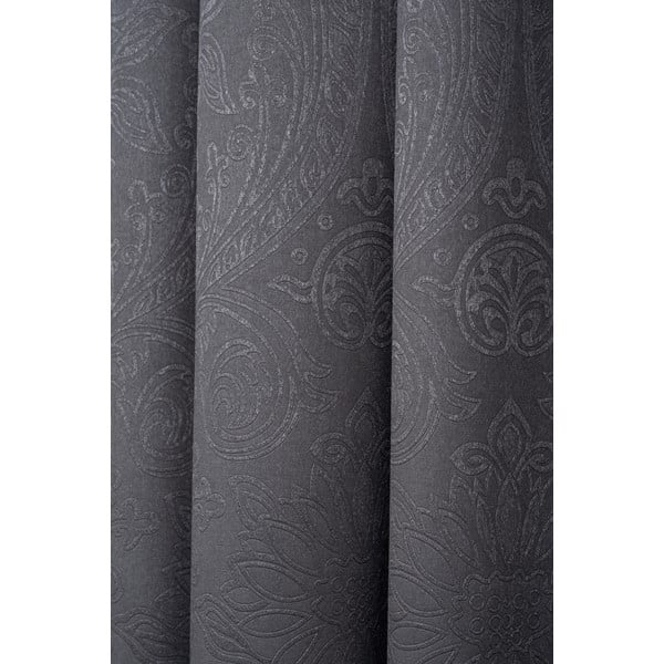 Szara zasłona 140x270 cm Cora – Mendola Fabrics