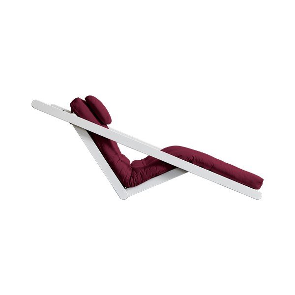 Szezlong Karup Design Figo, White/Bordeaux, 70 cm-image-2
