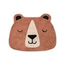 Brązowy bawełniany dywan dziecięcy odpowiedni do prania/tkany ręcznie 101x120 cm Snuggle Benni – Hanse Home