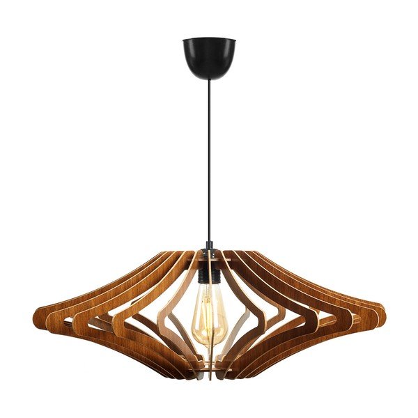 Lampa wisząca w naturalnym kolorze ø 47 cm – Opviq lights-image-3