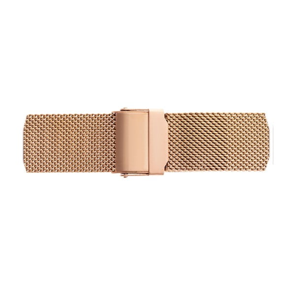 Damski zegarek z paskiem ze stali nierdzewnej w kolorze różowego złota Emily Westwood Estrella-image-1