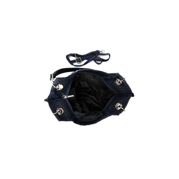 Niebieska skórzana torebka Mangotti Elsa-image-3