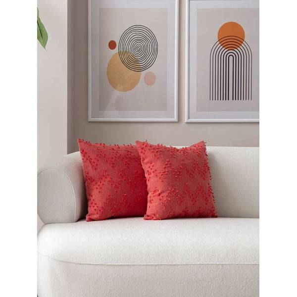 Poszewki na poduszki zestaw 2 szt. 43x43 cm Tuffet – Mioli Decor-image-3