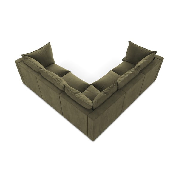 Narożnik w kolorze khaki Manao – Makamii-image-3