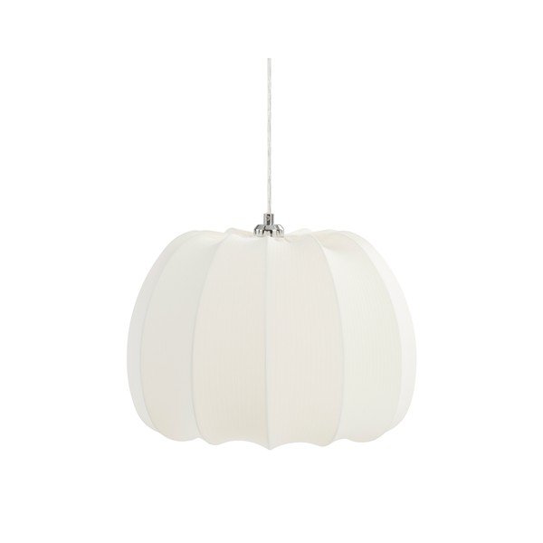 Kremowa tekstylna lampa wisząca ø 42 cm Pion – Jotex-image-3