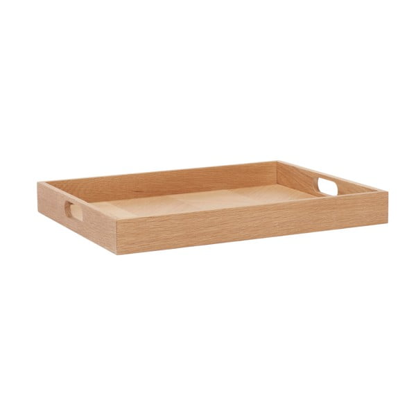 Drewniana taca do serwowania 35x45 cm Structure – Hübsch