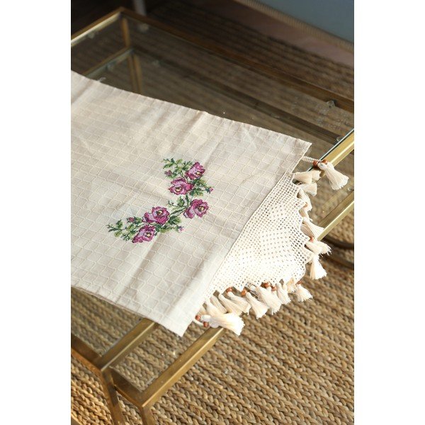 Bawełniany bieżnik 45x150 cm Cross – Oyo Concept-image-3