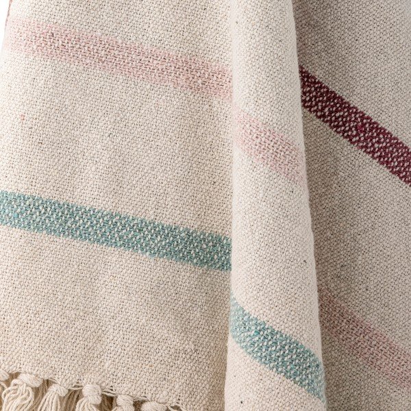 Kremowy koc dziecięcy 130x160 cm Frey – Bloomingville Mini-image-2