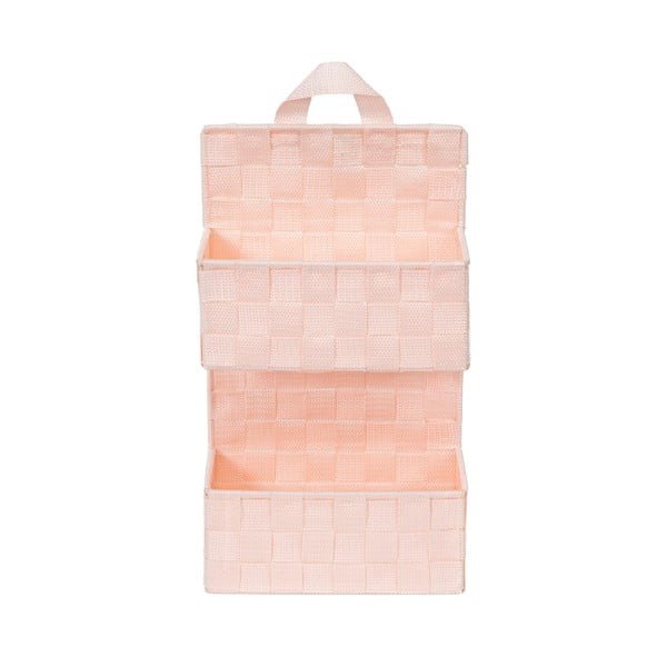 Jasnoróżowy 2-poziomowy koszykwiszący Compactor Bristol-image-3