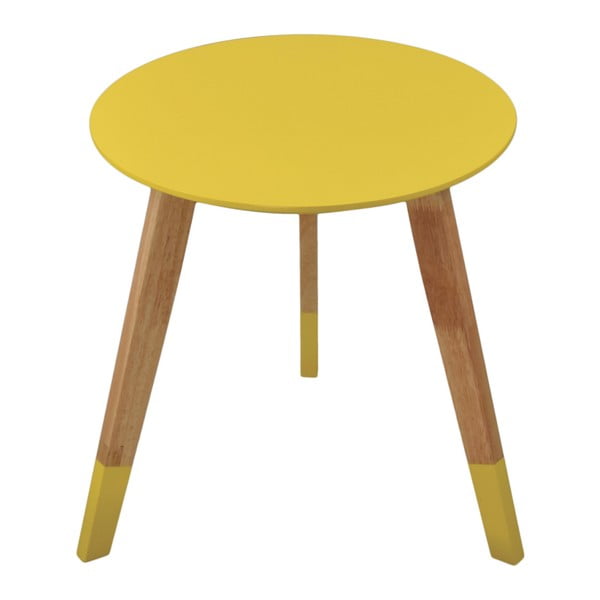 Żółty stolik Incidence Colorama